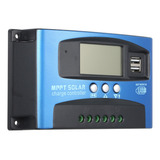40a Mppt Solar Charge Controlador Dual Usb Ld Display Auto