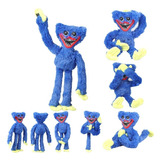 40cm Huggy Wuggy Plush Toy Papoula Playtime Jogo Boneca Azul