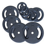 40kg De Anilhas Halteres Para Musculação - Fitness Prado