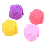 40x Silicone Rose Muffin Cookie Cup