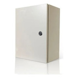 40x40x20 Caixa De Montagem Painel Elétrico Quadro Comando Cor Bege Ral 7032