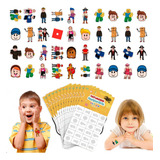 416 Tatuagem Temporária Infantil Roblox Criança Kit Cartela