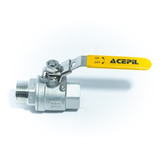 41929 Válvula Esfera Bb Pp Total Inox 304 C R M F Bsp 1 2