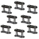  420 Chain Master Link Aço Carbono Resistente Para 50cc 70cc 90cc 110cc 125cc Dirt Bike Quad Buggy Mini Bike Pit ATV Scooter 8 Peças CQSPMOTO