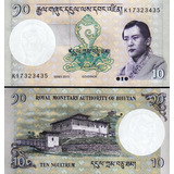 4405 - Butão 10 Ngultrum 2019/2021 Unc P 29 