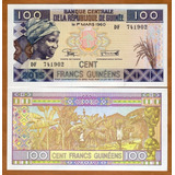 4428 - Guiné 100 Francs 2015 P-a47 Unc