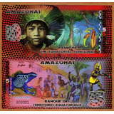 4485 - Territórios Equatoriais 5 Francs 2014 Unc - Polymer