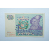 4488 Sweden 5 Fem Kronor 1978 Aunc