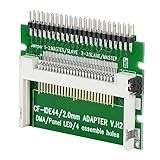 44Pin Cf Para 2 5 Ide 40 Pin Fêmea Para Fêmea Adaptador PCB Compact Flash Cf Cartão De Memória Para 2 5 Polegada 44Pin Ide Laptop Ssd Hdd Placa Adaptadora