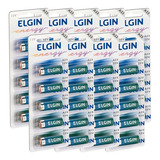 45 Pilhas Baterias Elgin 23a 12v A23 Alcalina 9 Cartelas