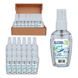 48 Álcool 70% De Bolsa Líquido Spray 60ml Atacado Revenda