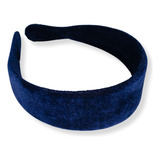 48 Arco Tiara Veludo Larga Multicores Lisa Encapada 40mm