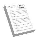 48 Blocos Comanda Personalizada Bar 7x10cm Papel Comum