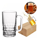 48 Canecas De Chopp Cerveja De Vidro 300ml Bar Restaurante