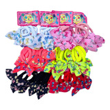 48 Elásticos Xuxinhas Para Cabelo Infantil Criança Orelhinha