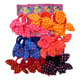48 Elásticos Xuxinhas Para Cabelo Infantil Criança Orelhinha