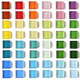 48 ímãs De Geladeira Bonitos ímãs De Geladeira Para Quadro Branco Armário ímãs Coloridos De Vidro Decorativos Para Cozinha De Escritório 61 X 5