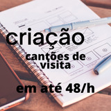 48h Arte Cartão De Visita Criação