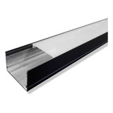 48x Perfil Sobrepor 30mm Aluminio Para Fita Led 2 Metros