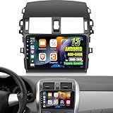 4G 64G Rádio Automotivo Para Toyota Corolla 2009 2010 2011 2012 2013 Tela Sensível Ao Toque Android De 9 Polegadas Corolla Estéreo 32 Equalizadores De áudio 1280 X 720 Telas Carplay Android