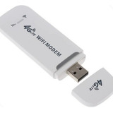 4g Lte Wi fi Hotspot Roteador Dongle Usb 150 Mbps Modem Cor Branco