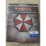 4k Blu Ray Resident Evil Coleção