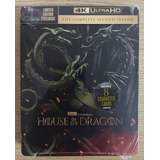4k Bluray Steelbook A Casa Do Dragão 2a Temporada Lacrado