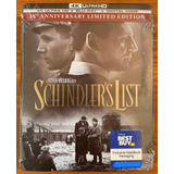4k + Bluray Steelbook A Lista De Schindler Spielberg Lacrado