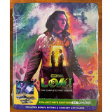 4k Bluray Steelbook Loki - 1a Temporada Completa - Lacrado