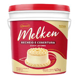 4kg Recheio Cobertura Leitinho Para Bolo Torta Melken Balde