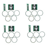 4kit Pistão & Anel 0,25mm Cb750k Compativel Cb750 F1 F2 