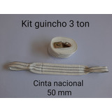 4kits Guincho,cinta 50mm C/6mts P/ 3 Ton,+2 Catraca De 25mm 