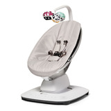 4moms Mamaroo 4 Cadeira Musical De Descanso Infantil 5 0 Wi fi Bluetooth Cor Cinza
