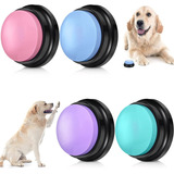 4pcs Botão Comando De Voz Gravável Adestramento Pet