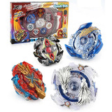 4pcs Bey Blade Burst Spinning Tops Com Lançador