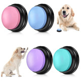 4pcs Botão Comando De Voz Gravável Adestramento Pet