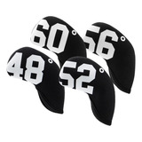 4pcs Clubes De Golfe Cabeça De Cobre Material De Neoprene