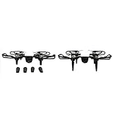 4PCS Drone Protection Stabilizers Bumpers Propeller Guards Landing Legs Gear Combo Kit Set For DJI Spark