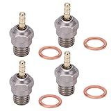 4pcs Hot Glow Plug N4 Spark Engine Parts Substitua OS Para Traxxas Kyosho HSP I Redcat 1 8 1 10 RC Car Truck
