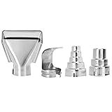 4pcs Pistola De Calor Bicos De Ar Kit Elétrico Acessórios Ferramentas Industriais Kit De Envoltório Retrátil Kits Acessórios De Pontas De Boca Para Solda Quente Ferramenta De Bico Soprador Kits De