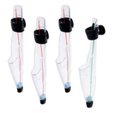 4pcs Sea Rock Vara De Pesca Vara De Pesca Chapéu Guia Anel