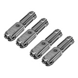 4pcs Zoom Retrátil Levou Lanterna De Foco De Luz Forte