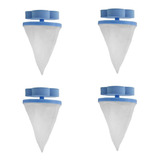 4un Filtro Flutuante Coletor Pelos Fiapos Pet Lavar Roupas