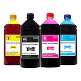 4x 250ml Tinta Compatível Impressora Epson L395 L3110 L3150