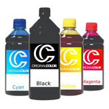 4x 500ml Tinta Para Impressora Epson