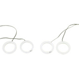 4x Aros Argola Angel Eyes Led Drl Para Farol