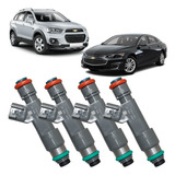 4x Bico Injetor Chevrolet Captiva 2.4 16v 12613163 Orig.