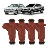 4x Bico Injetor Gol 1.0 Ecomotion Flex 2010 2011 2012 2013