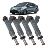 4x Bico Injetor Toyota Corolla 2.0 16v Flex De 2009 À 2014