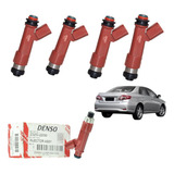 4x Bico Injetor Toyota Fielder Corolla 1.8 Flex 2009 A 2013